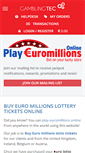 Mobile Screenshot of playeuromillionsonline.com